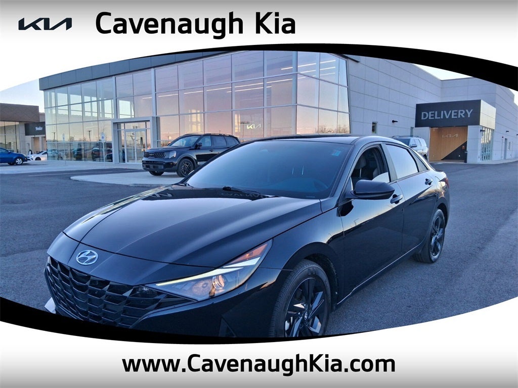 2023 Hyundai Elantra Hybrid Blue