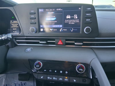 2023 Hyundai Elantra Hybrid Blue