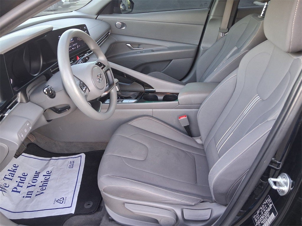 2023 Hyundai Elantra Hybrid Blue